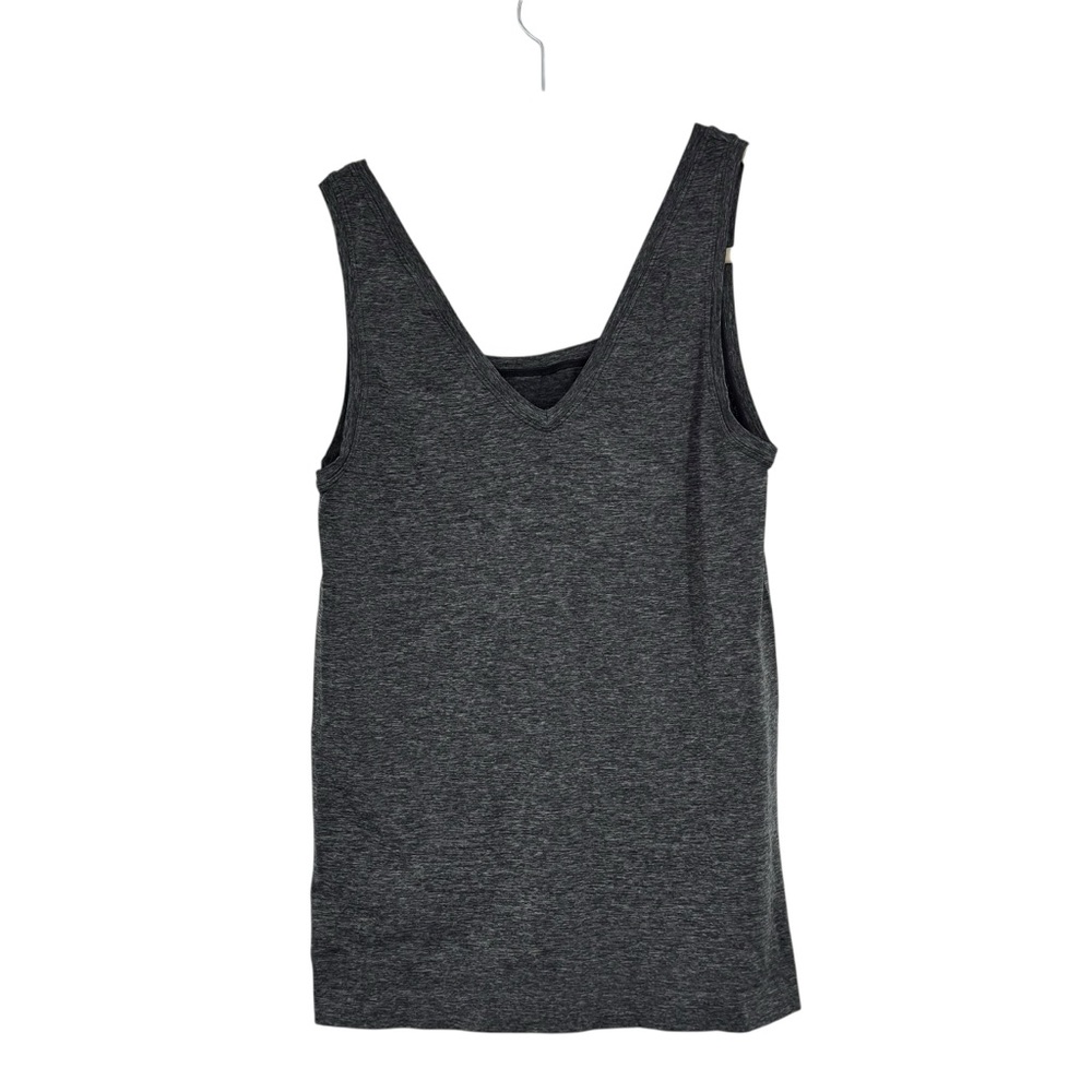 Women’s Soma Size Size Large Black/Gray Heathered Nylon/Spandex V-Neck Cami